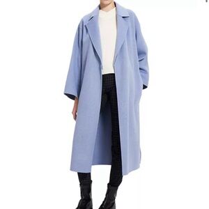 Theory Luxe Collard Wool/cashmere Coat